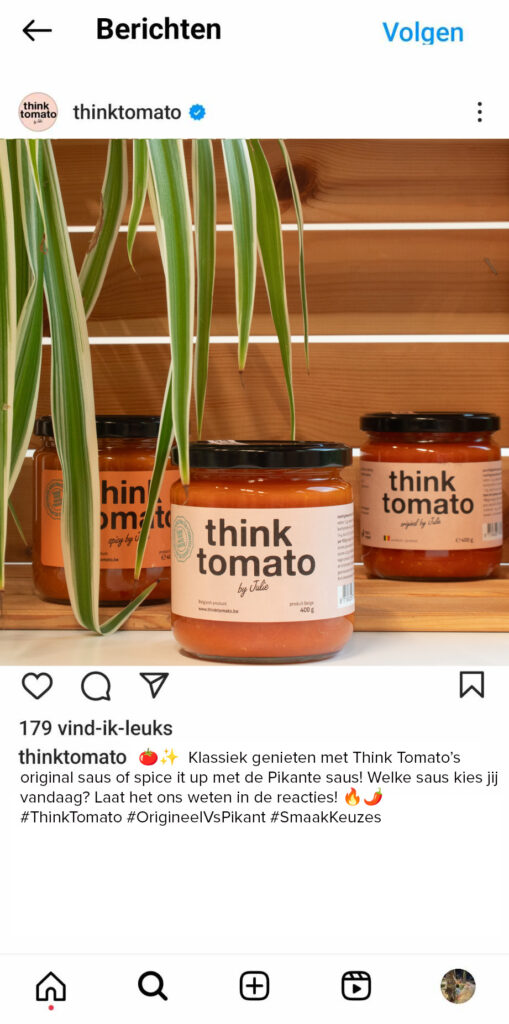 Mock up Think Tomato